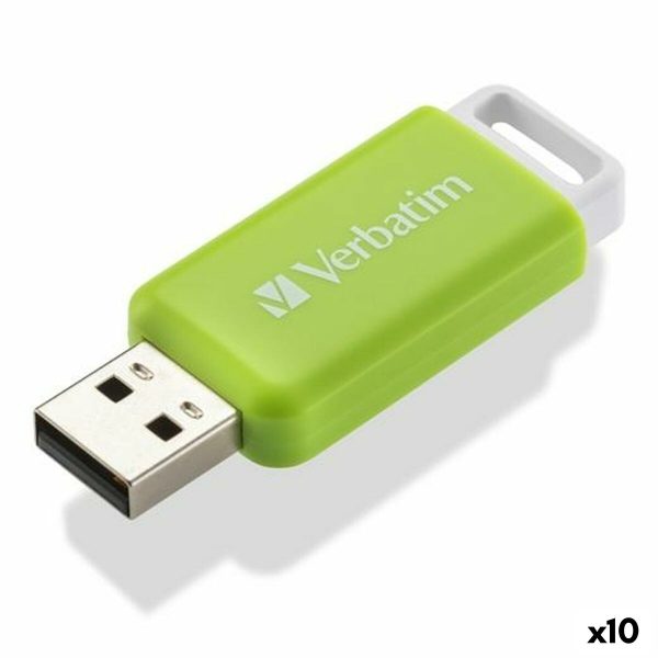 Memória USB Verbatim V DATABAR Preto 32 GB (10 Unidades)