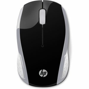 Rato HP 200 Preto Prateado 1000 dpi